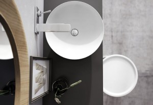 Lavabo d'appoggio kassel Ceramica Althea